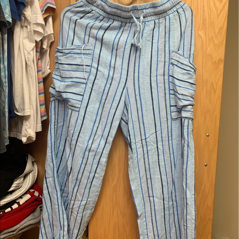 blue pants